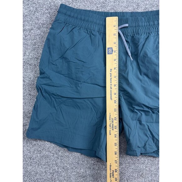 Cotopaxi Shorts Mens Medium Teal Blue Swim Trunks Mesh Liner Elastic Waist Sport - Picture 5 of 7